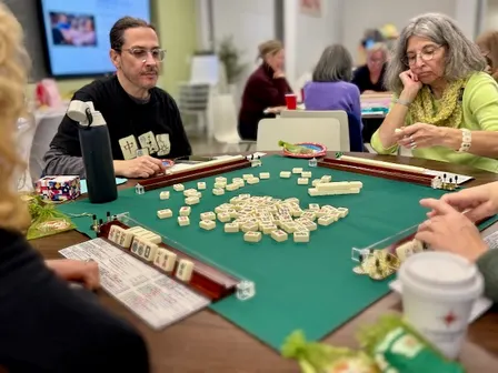 American Mahjongg — Open Play & Support Table