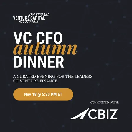 VC CFO Autumn Dinner