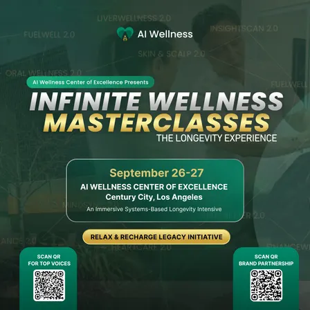 INFINITE WELLNESS MASTERCLASSES II : The Longevity Experience & The Official Ceremony Of The "Top 100 Voices Of 2026"