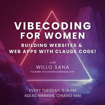 Vibecoding for Women: Building Websites & Web Apps with Claude Code