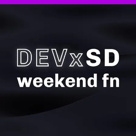 Weekend Function() { Software Developer Meetup }