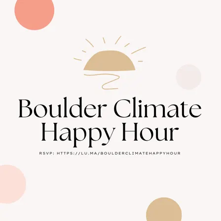 October Climate Happy Hour