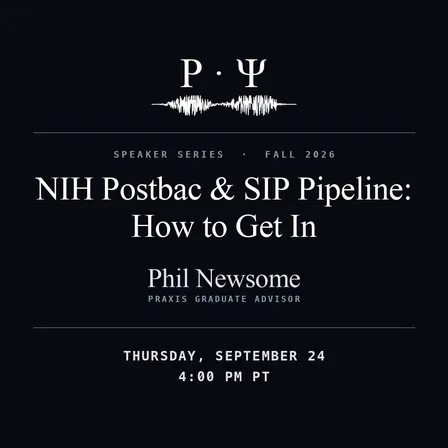 NIH Postbac & SIP Pipeline: How to Get In