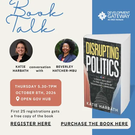 Book talk with Katie Harbath