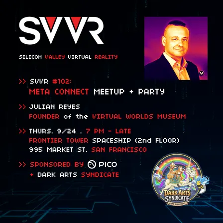 SVVR #102: Meta Connect Meetup + Party
