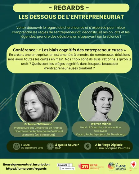 Regards - Les biais cognitifs des entrepreneur·es