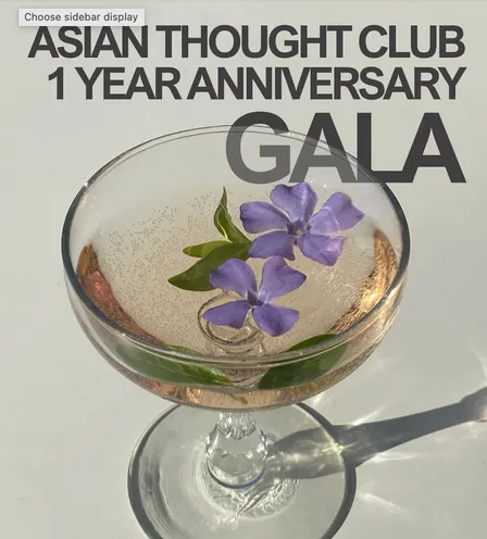 THE BOOK GALA by Asian Thought Club