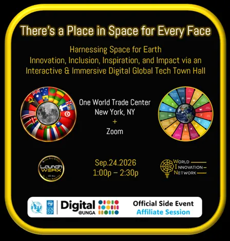Digital@UNGA: There's a Place in Space for Every Face [ON-LINE + IN-PERSON]