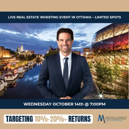 McGillivray Capital LIVE in Ottawa