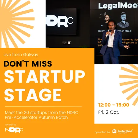 Startup Stage 2026 | PorterShed x NDRC