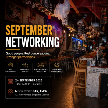 Singapore Strategic Partnership & Ecosystem Professionals Association (SSPEPA) September Networking