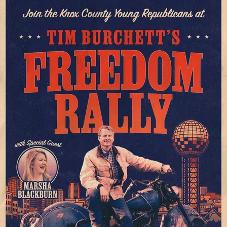 Join Knox County Young Republicans At Tim Burchett’s Freedom Rally