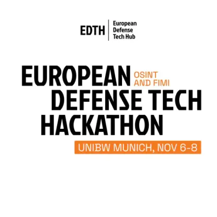 European Defense Tech Hackathon — UNIBW Munich