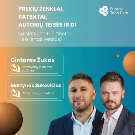 Verslo pusryčiai | Prekių ženklai, patentai, autorių teisės ir DI: ką šiandien turi žinoti kiekvienas verslas?