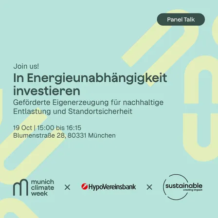 In Energieunabhängigkeit investieren Geförderte Eigenerzeugung für nachhaltige Entlastung und Standortsicherheit