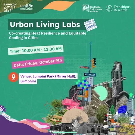Urban Living Labs: Co-creating Heat Resilience and Equitable Cooling in Cities