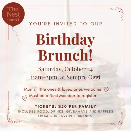 The Nest's Birthday Brunch 🎉🎂