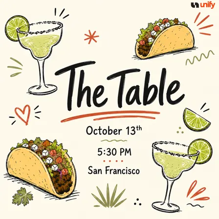 The Table: Tacos, Tequila & Building the Motion