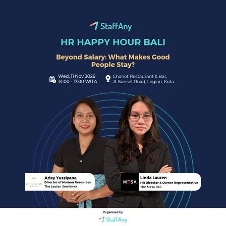 StaffAny HR Happy Hour - Bali