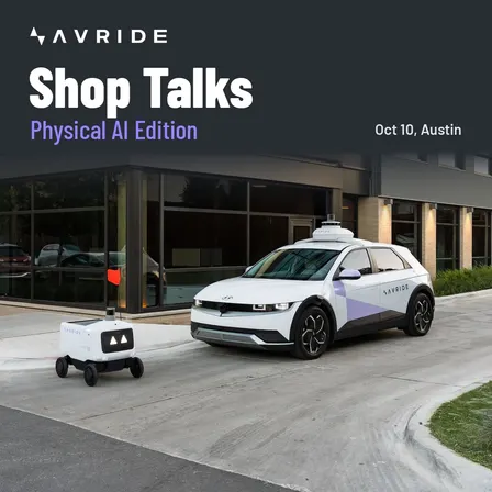 Avride Shop Talks: Physical AI Edition
