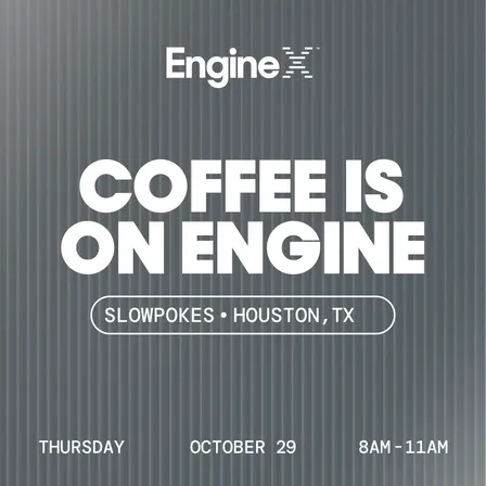 Coffee Is on Engine: 10% Off + Prizes at Slowpokes