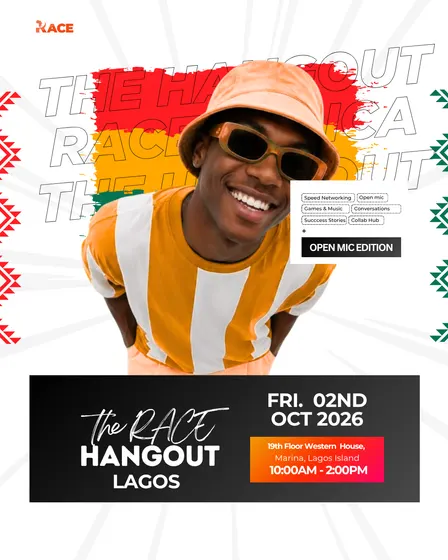 The Hangout Lagos by RACE Africa — Open Mic Edition