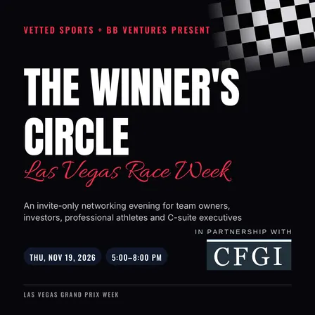 The Winner's Circle at Las Vegas Race Week