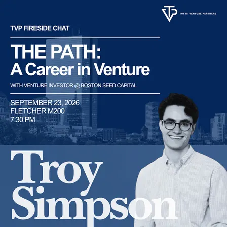TVP FIRESIDE CHAT: A Career in Venture