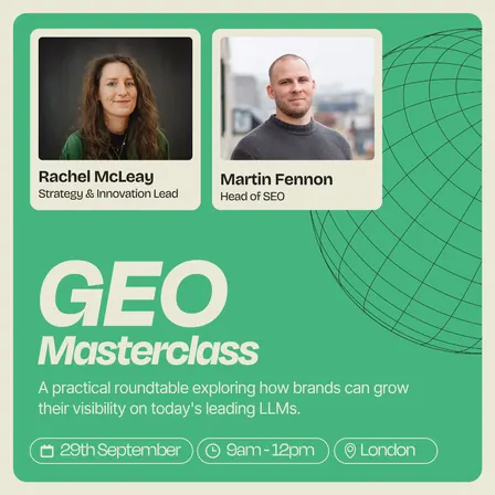 GEO Masterclass