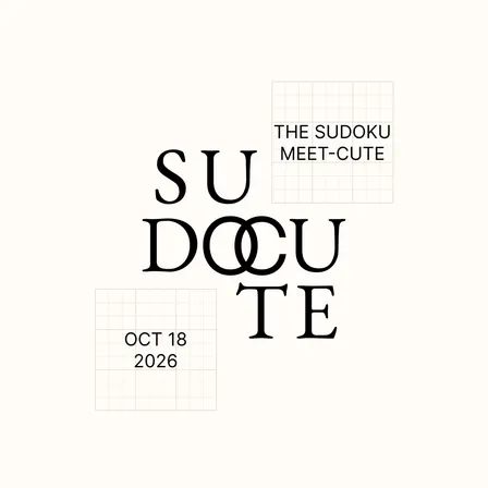 sudocute: the sudoku meet cute | october 2026