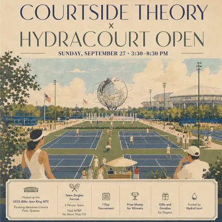 CourtSide Theory x HydraCourt Open