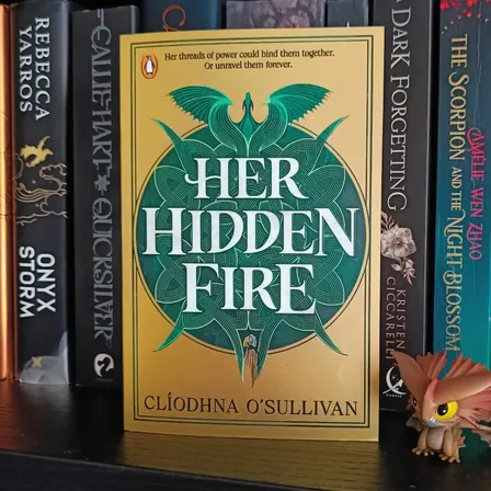 ✨ DRC #35 — Book Chat: October book of the month discussion with the author! Her Hidden fire by Cliodhna O'Sullivan ✨