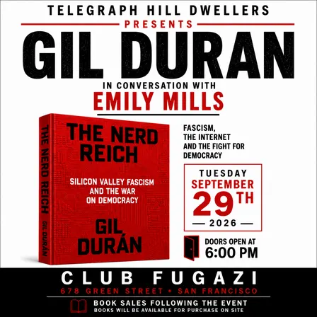 THE TELEGRAPH HILL DWELLERS PRESENTS: GIL DURAN with Emily Mills