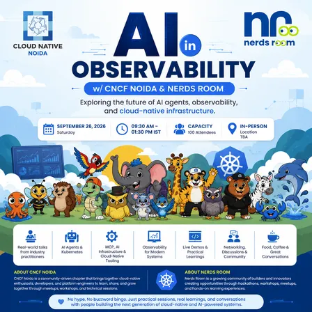 AI in Observability w/ CNCG Noida & Nerds Room