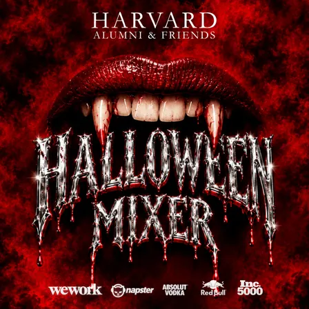 Harvard Alumni & Friends: NYC Halloween Mixer 👻🎃