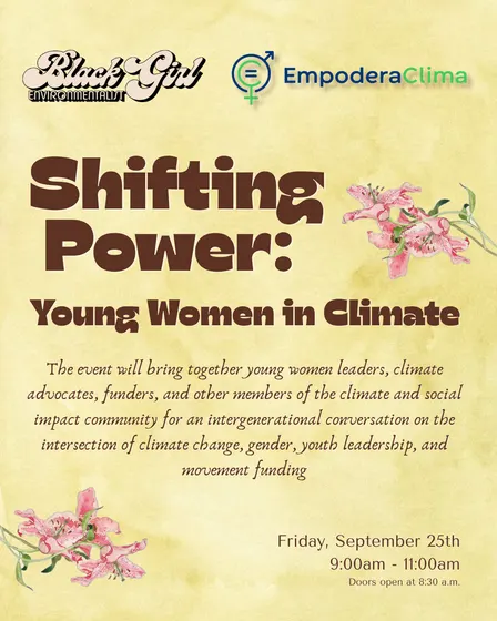 Shifting Power: Young Women in Climate
