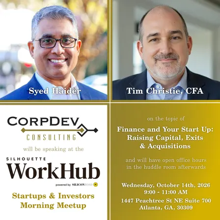 Silhouette Workhub Startups & Investors Morning Meetup