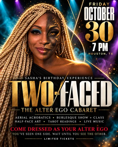 Sasha’s Two-Faced: The Alter Ego Cabaret