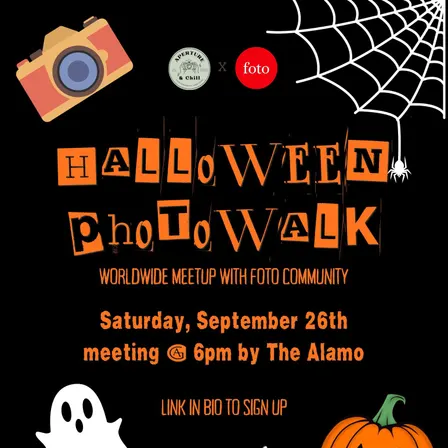 Foto Walk 2026 - San Antonio, TX (Halloween Themed)