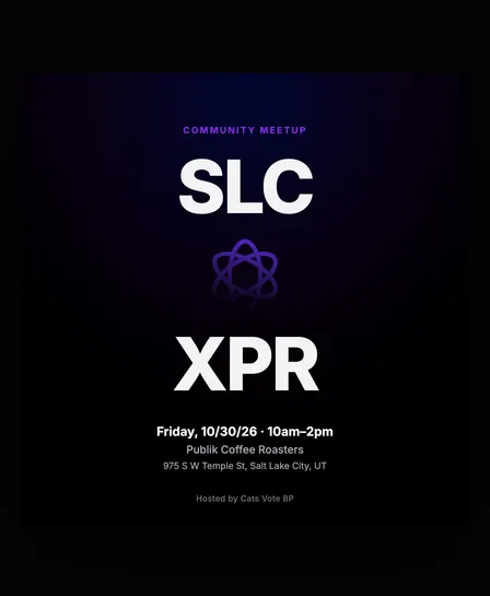 SLC XPR Community Activation