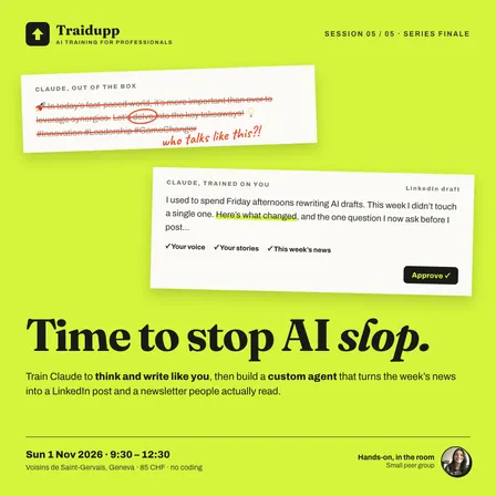 Build Your Own Assistant: Time to Stop AI Slop