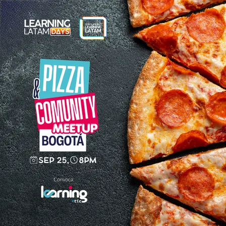 🍕 Pizza & Community Meetup 24|09 Bogotá 🇨🇴