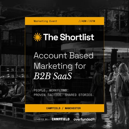 The Shortlist - Account Based Marketing for B2B SaaS Manchester Meetup