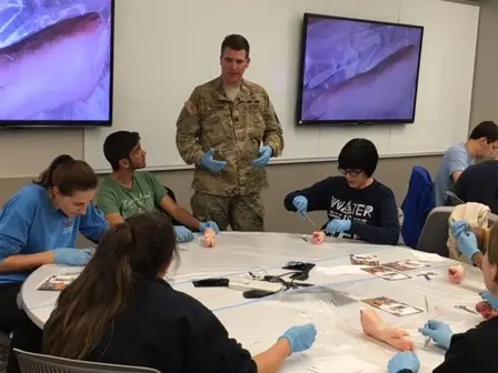 HPSP Scholarship Info Session & Hands-On Suturing