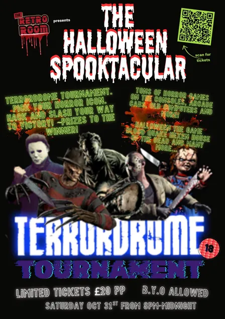 The Halloween Spooktacular - Halloween Night 8pm - Midnight