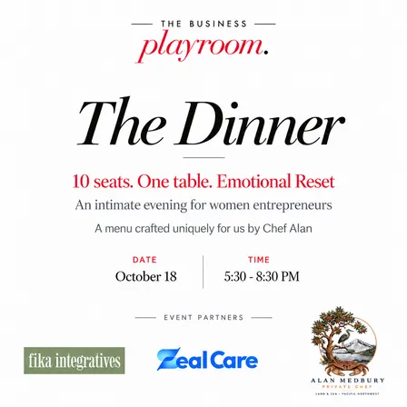 The Family Dinner - An Intimate Evening for Women Entrepreneurs
