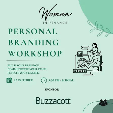 Women in Finance Group: PERSONAL BRANDING WORKSHOP