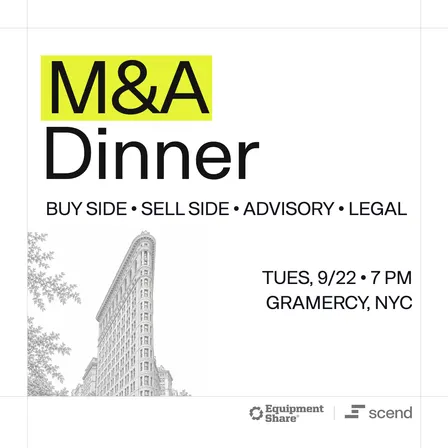 M&A Investors + Advisors Dinner