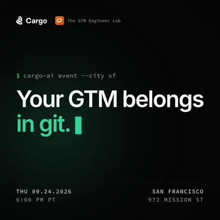 🧱 Your GTM belongs in git | SF