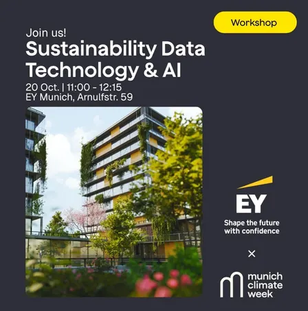 Sustainability Data, Technology & AI – Unlocking the Full Potential of Sustainability Data through Technology and AI